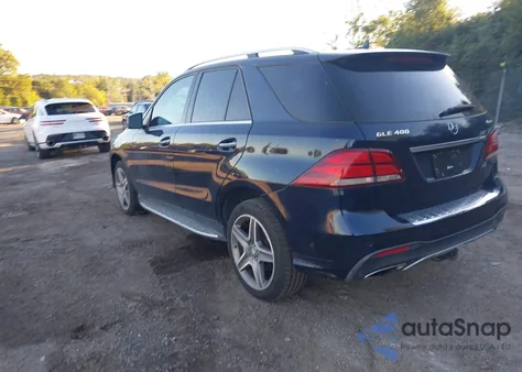 2017 Mercedes-Benz Gle 400 4Matic из США, поврежденный, VIN 4JGDA5GBXHA856863